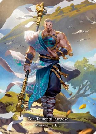 Zen, Tamer of Purpose (Marvel) [MST046] (Part the Mistveil)  Cold Foil-1