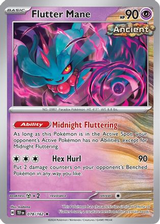 Flutter Mane (078/162) (Theme Deck Exclusive) [Scarlet & Violet: Temporal Forces]-1