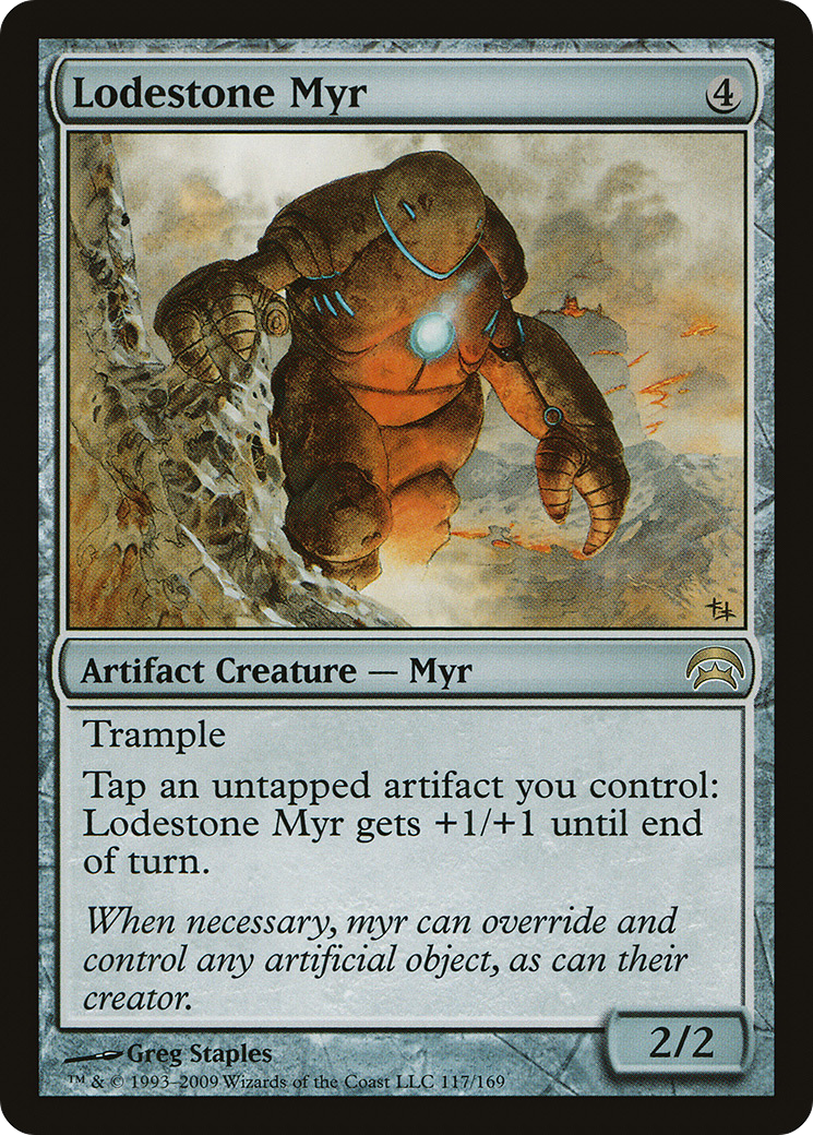 Lodestone Myr [Planechase]-1
