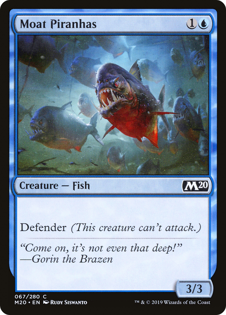 Moat Piranhas [Core Set 2020]-1