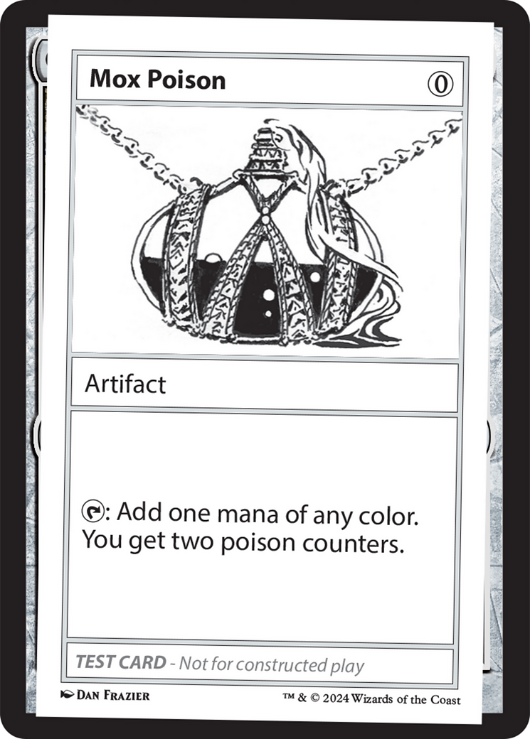 Mox Poison [Mystery Booster 2 Playtest Cards]-1