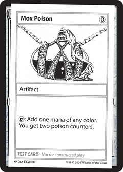 Mox Poison [Mystery Booster 2 Playtest Cards]-1