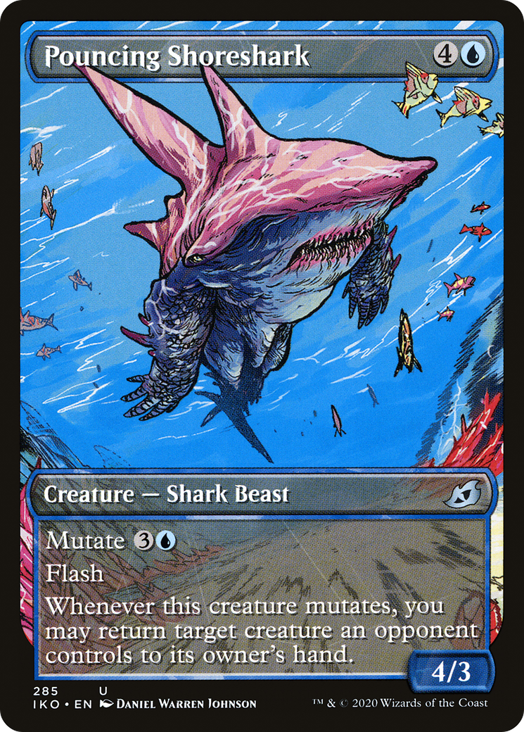 Pouncing Shoreshark (Showcase) [Ikoria: Lair of Behemoths]-1