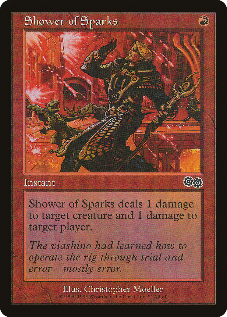 Shower of Sparks [Urza's Saga]-1