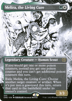 Melira, the Living Cure (Borderless Manga) [Phyrexia: All Will Be One]-1