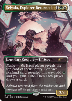 Selvala, Explorer Returned (SLD-1914) - Secret Lair Drop (Borderless) Foil-1