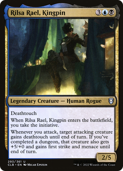 Rilsa Rael, Kingpin (CLB-293) - Commander Legends: Battle for Baldur's Gate Foil-1