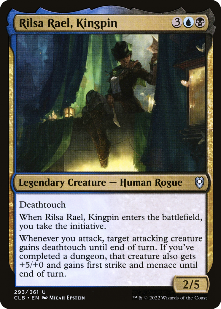Rilsa Rael, Kingpin [Commander Legends: Battle for Baldur's Gate]-1