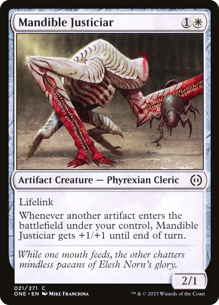 Mandible Justiciar [Phyrexia: All Will Be One]-1