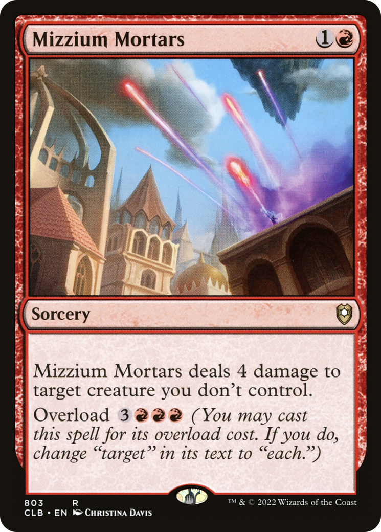 Mizzium Mortars [Commander Legends: Battle for Baldur's Gate]-1