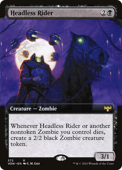 Headless Rider (Extended Art) [Innistrad: Crimson Vow]-1