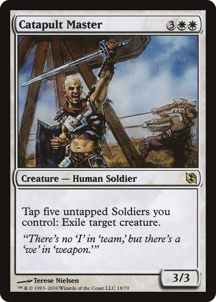 Catapult Master [Duel Decks: Elspeth vs. Tezzeret]-1