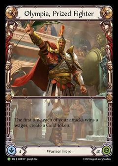 Olympia, Prized Fighter [HER107] (Promo)  Rainbow Foil-1
