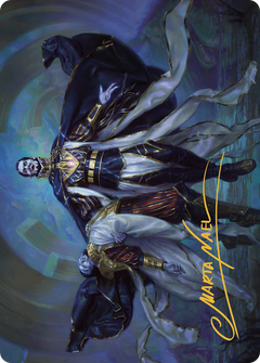 Vito, Fanatic of Aclazotz // Vito, Fanatic of Aclazotz (ALCI-039) - The Lost Caverns of Ixalan Art Series (Borderless) Foil-3