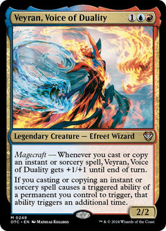 Veyran, Voice of Duality [Outlaws of Thunder Junction Commander]-1