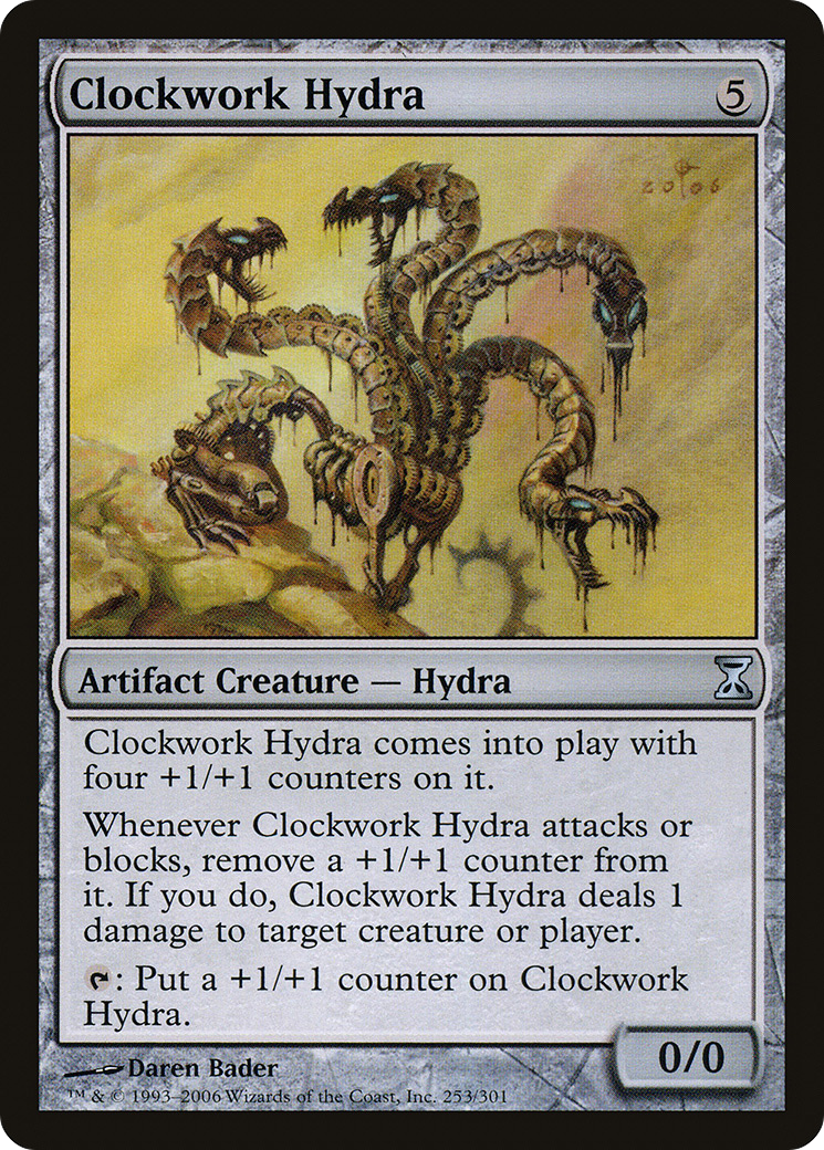 Clockwork Hydra [Time Spiral]-1