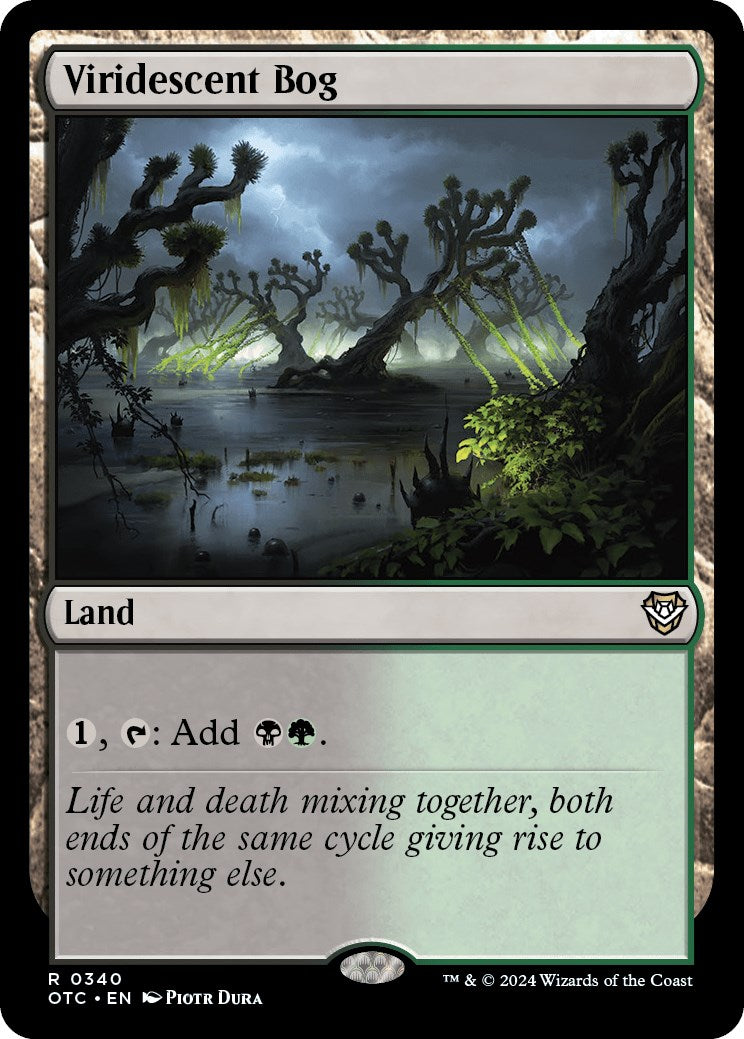 Viridescent Bog [Outlaws of Thunder Junction Commander]-1