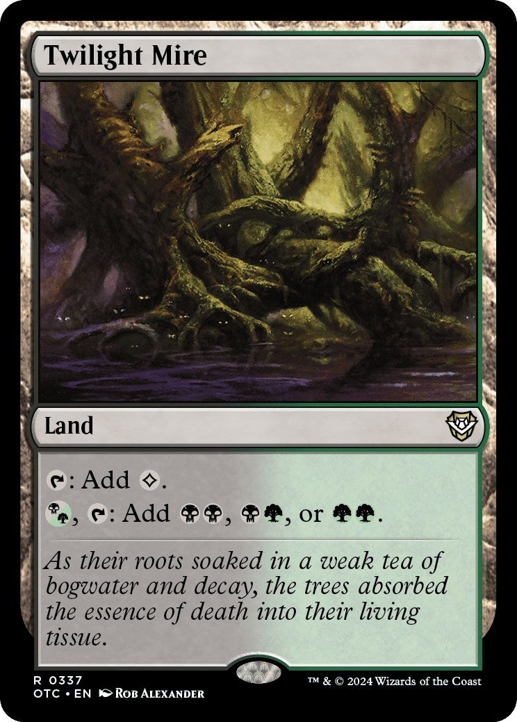 Twilight Mire [Outlaws of Thunder Junction Commander]-1