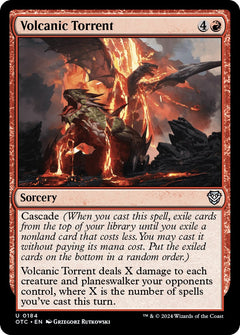 Volcanic Torrent [Outlaws of Thunder Junction Commander]-1