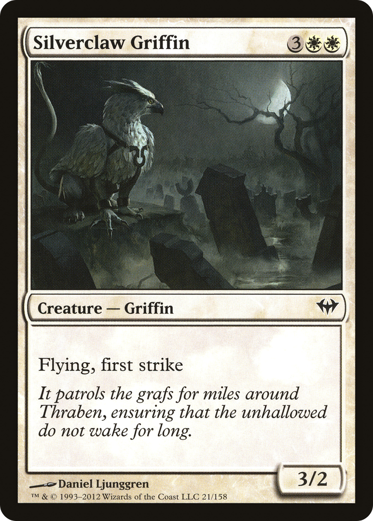 Silverclaw Griffin [Dark Ascension]-1