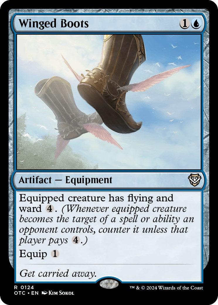 Winged Boots [Outlaws of Thunder Junction Commander]-1
