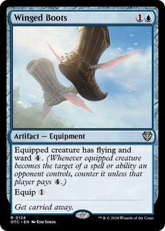 Winged Boots [Outlaws of Thunder Junction Commander]-1