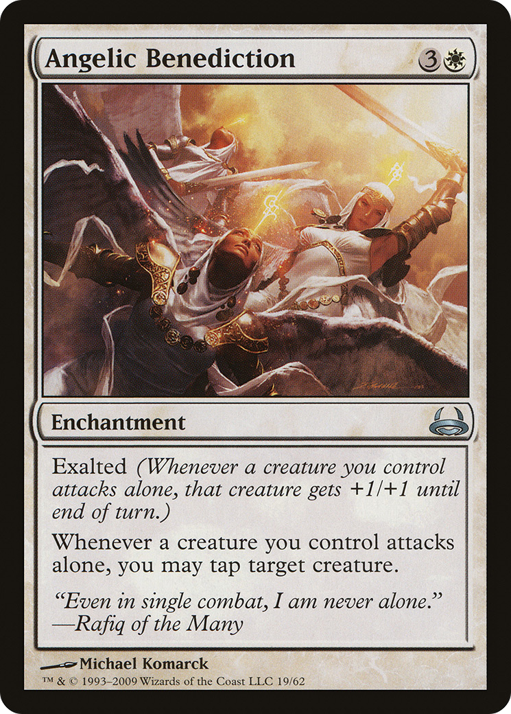 Angelic Benediction [Duel Decks: Divine vs. Demonic]-1