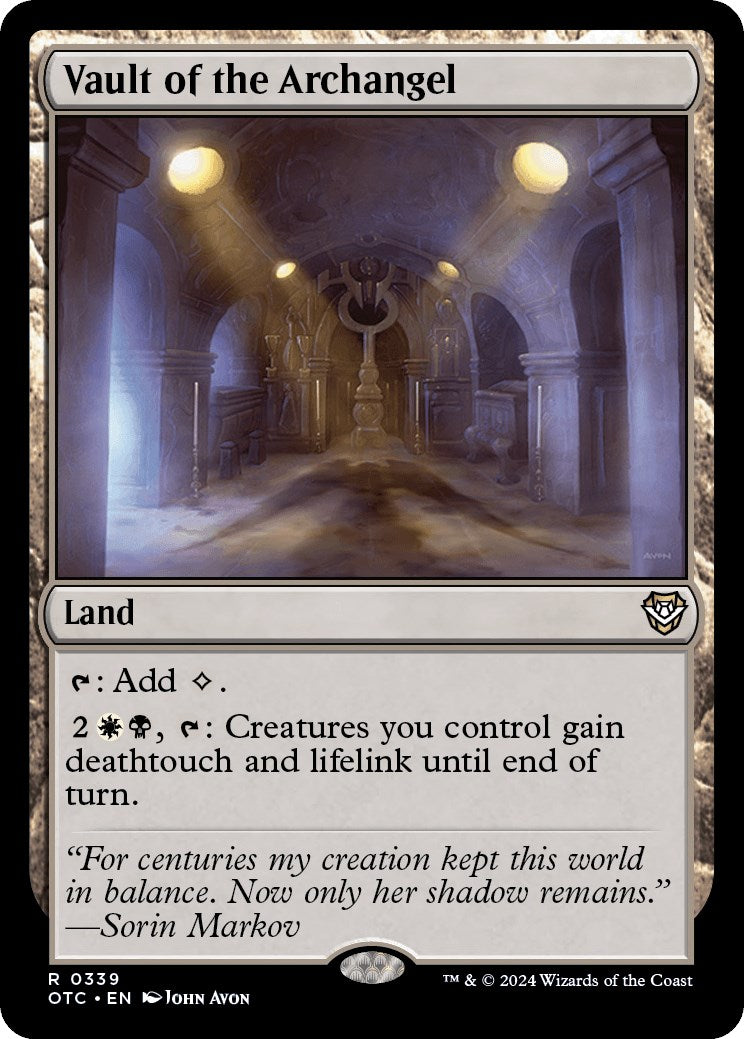 Vault of the Archangel [Outlaws of Thunder Junction Commander]-1