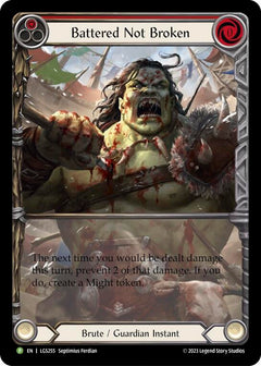 Battered Not Broken [LGS255] (Promo)  Rainbow Foil-1