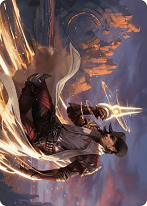 Kellan, the Kid Art Card [Outlaws of Thunder Junction Art Series]-1