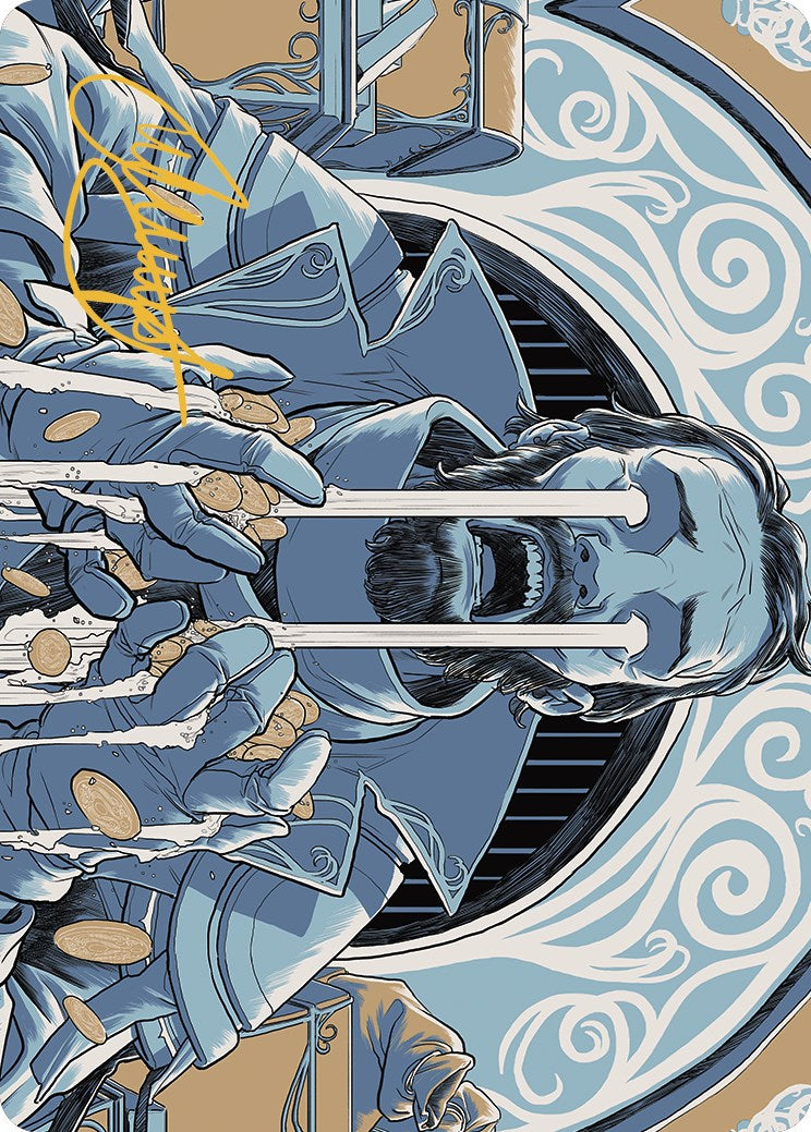 Archive Trap Art Card (Gold-Stamped Signature) [Outlaws of Thunder Junction Art Series]-1