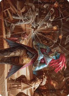 Obeka, Splitter of Seconds Art Card [Outlaws of Thunder Junction Art Series]-1