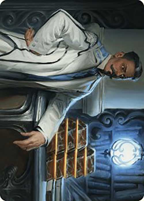 Baron Bertram Graywater Art Card [Outlaws of Thunder Junction Art Series]-1