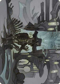 Tinybones Joins Up Art Card [Outlaws of Thunder Junction Art Series]-1