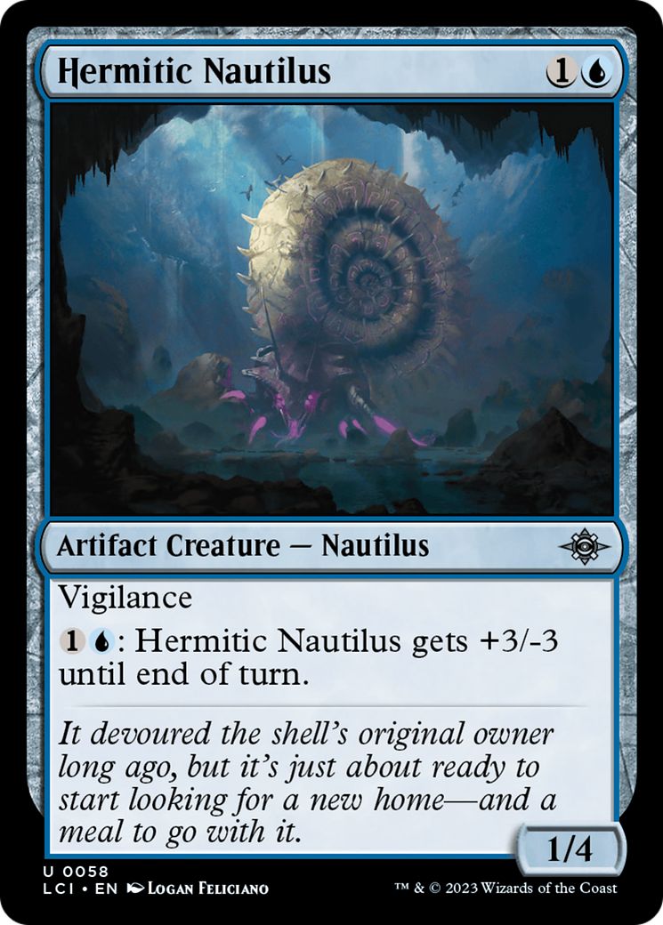 Hermitic Nautilus [The Lost Caverns of Ixalan]-1