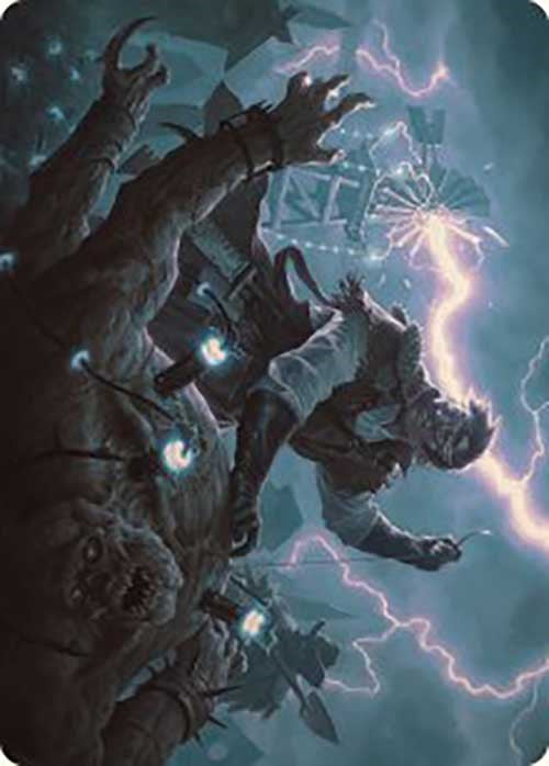 Geralf, the Fleshwright Art Card [Outlaws of Thunder Junction Art Series]-1