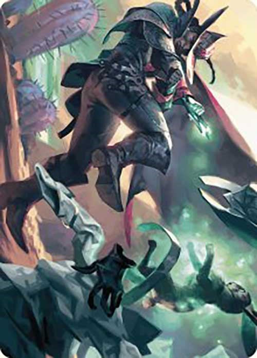 Metamorphic Blast Art Card [Outlaws of Thunder Junction Art Series]-1