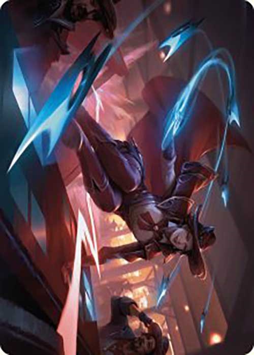 Slick Sequence Art Card [Outlaws of Thunder Junction Art Series]-1