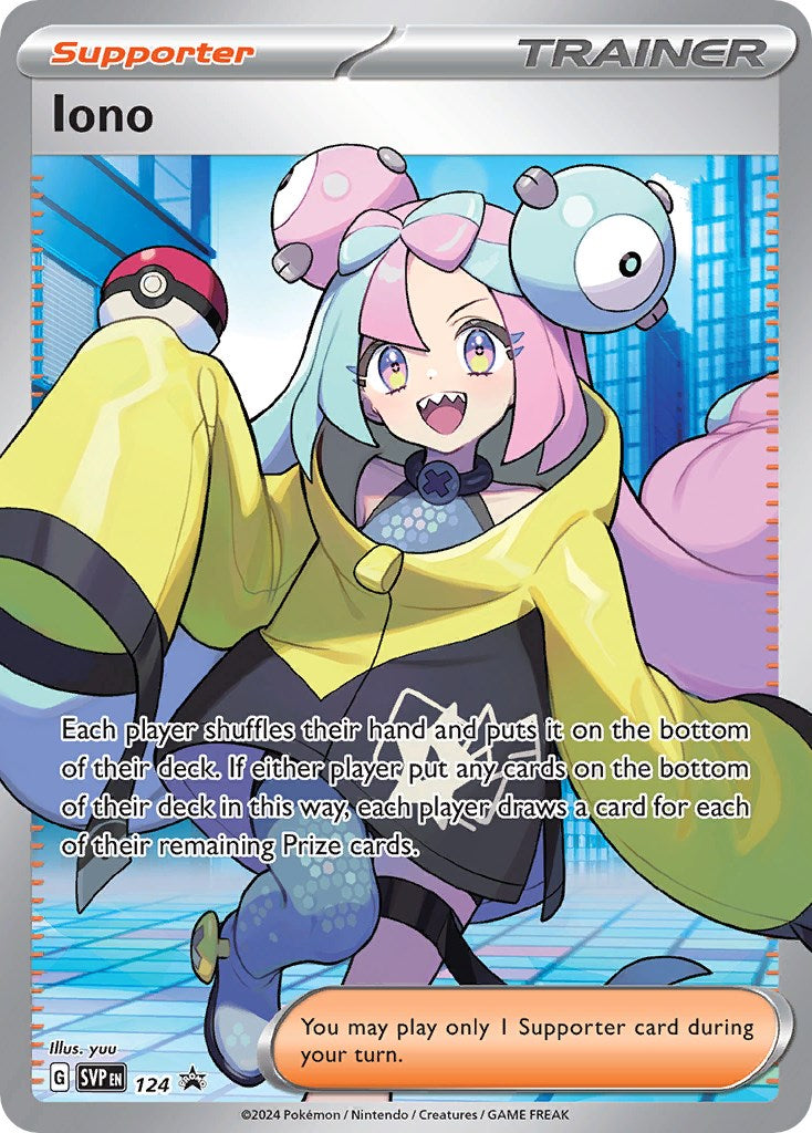 Iono (124) [Scarlet & Violet: Black Star Promos]-1
