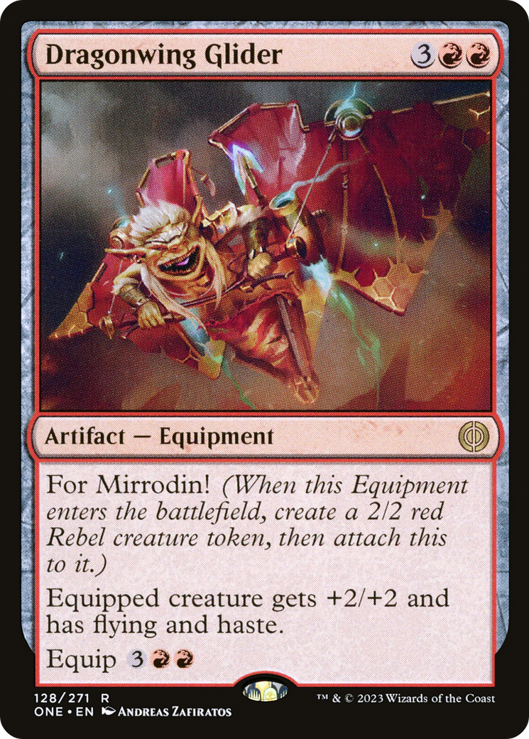 Dragonwing Glider [Phyrexia: All Will Be One]-1