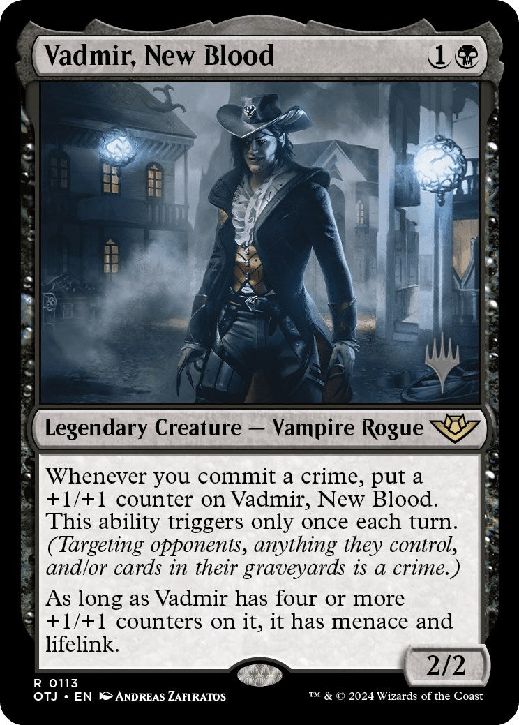 Vadmir, New Blood (Promo Pack) [Outlaws of Thunder Junction Promos]-1
