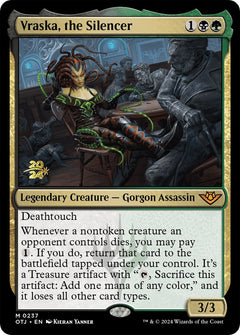 Vraska, the Silencer [Outlaws of Thunder Junction Prerelease Promos]-1