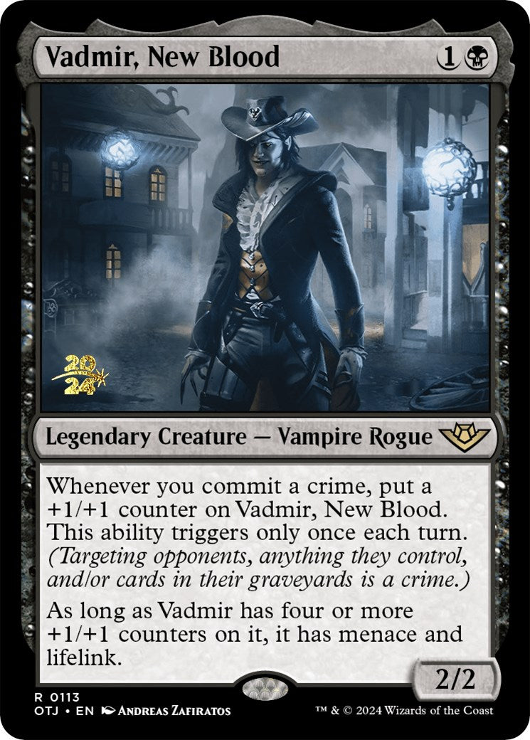 Vadmir, New Blood [Outlaws of Thunder Junction Prerelease Promos]-1