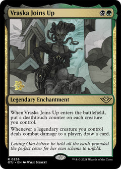 Vraska Joins Up [Outlaws of Thunder Junction Prerelease Promos]-1