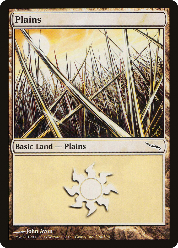 Plains (290) [Mirrodin]-1