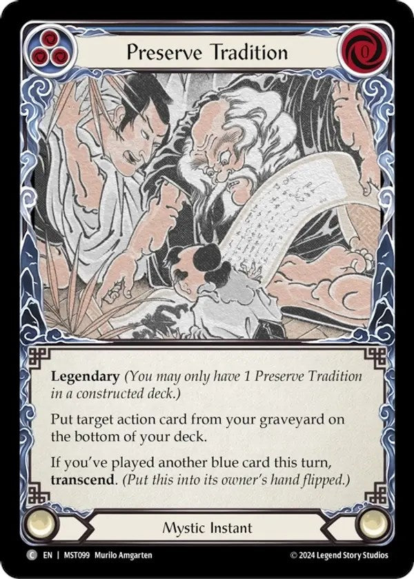 Perserve Tradition [MST099] (Part the Mistveil)-1