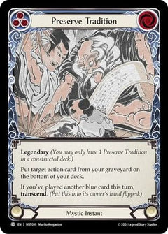 Perserve Tradition [MST099] (Part the Mistveil)-3