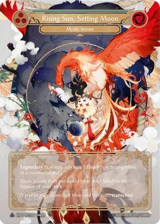 Rising Sun, Setting Moon (Marvel) [MST100] (Part the Mistveil)  Cold Foil-1