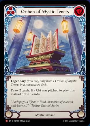 Orihon of Mystic Tenets [MST080] (Part the Mistveil)-1