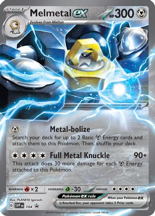 Melmetal ex (104) [Scarlet & Violet: Black Star Promos]-1